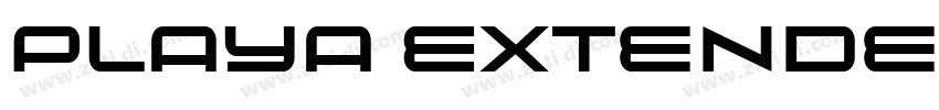 Playa Extended字体转换